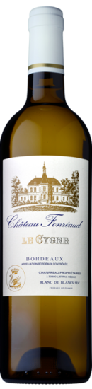 Le Cygne - Bordeaux Blanc Sec Cru Bourgeois Exceptionnel - Grand vin de Bordeaux - Caisse Bois - Union des Grands Crus - UGCB